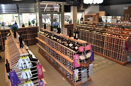 Commercial Wood Wine Shelving Units Displays For Wine Stores