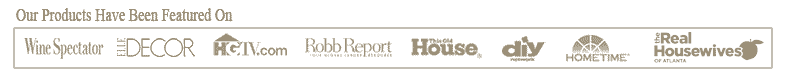 Our Wine Cellars Have Been Featured In These Programs and Publications