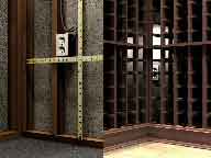 outlets near dead spaces at the corners