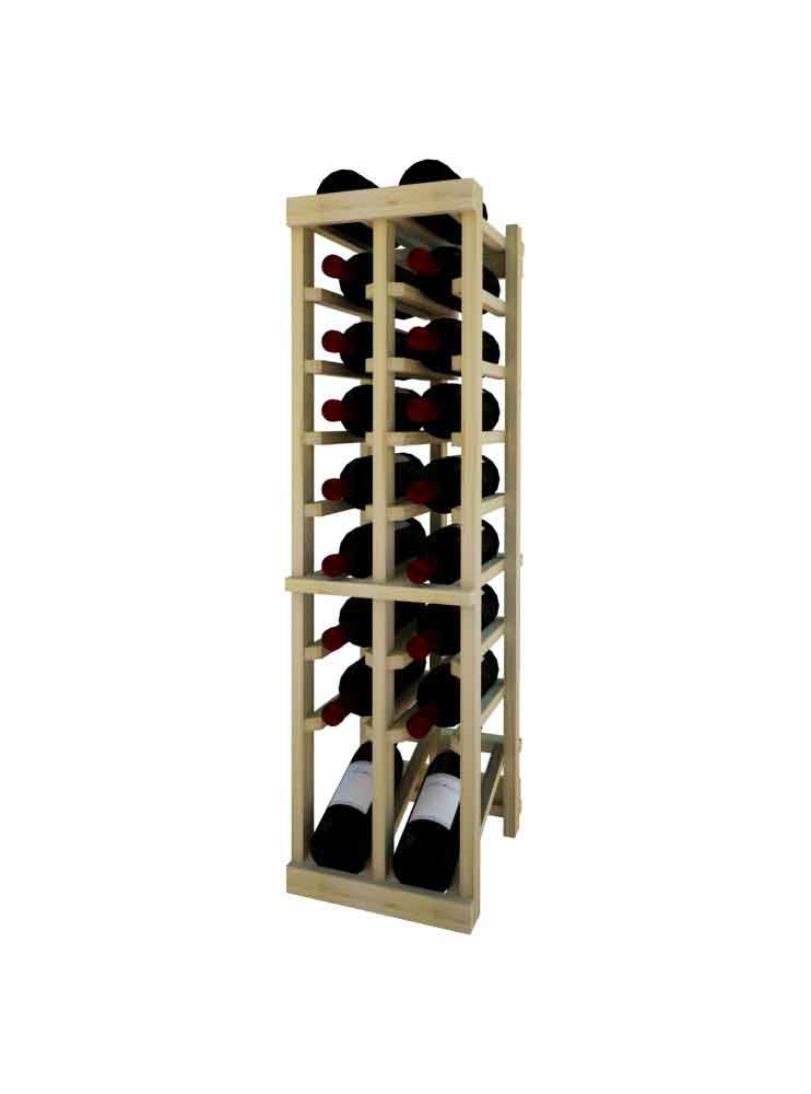 Vintner Series Wine Rack Individual Bottle 2 Columns Top Stack With Lower Display Vintner Series Wine Rack Individual Bottle 2 Columns Top Stack With Lower Display