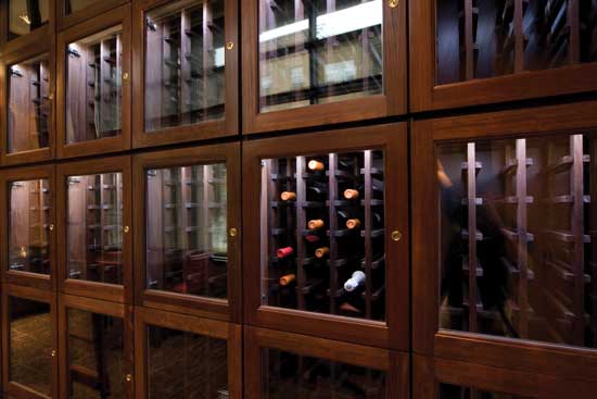 Wine Locker Door