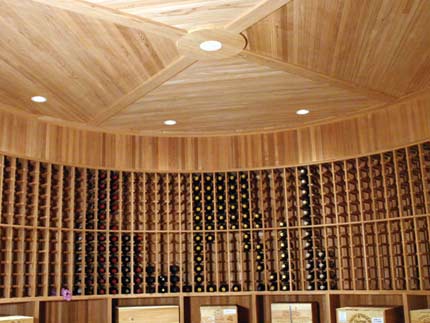 Customize Your Wine Cellar Ceilings Multiple Options