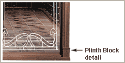 Plinth block
