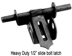 heavy duty slide bolt latch