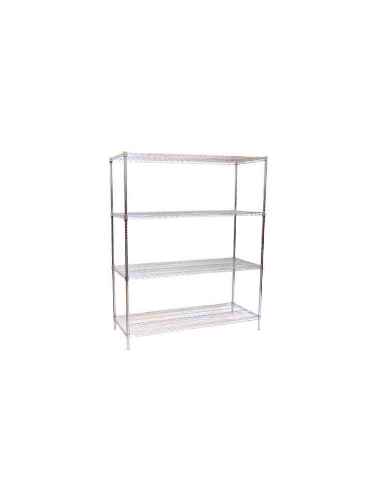 Conventional 24 X 60 72 Chrome Wire Shelf Without Wheels 24 X 60 72 Chrome Wire Shelving Unit Without Wheels