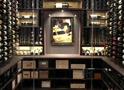 Glass Enclosed Wine Rack - 273238