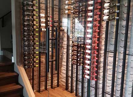 Glass Enclosed Wine Rack - 275315