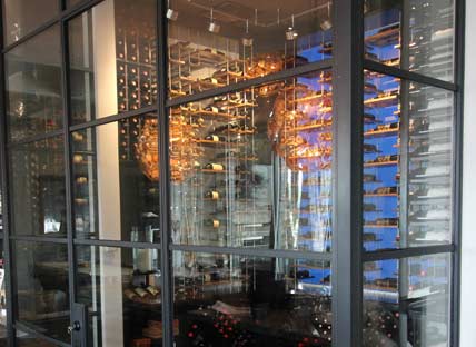 Glass Enclosed Wine Rack - 301059