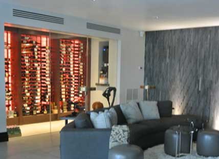 Glass Enclosed Wine Rack - 235550