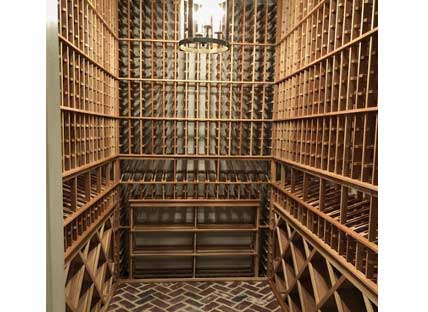 Glass Enclosed Wine Rack - 302872