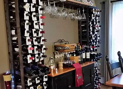 Glass Enclosed Wine Rack - 275575