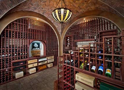 Glass Enclosed Wine Rack - 170316