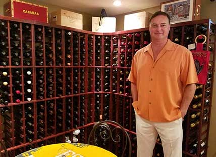 Designer Redwood Wine Cellar - 283590