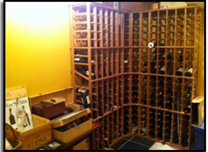 Glass Enclosed Wine Rack - 238560