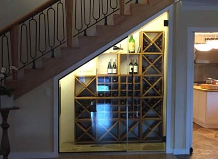 Glass Enclosed Wine Rack - 267695