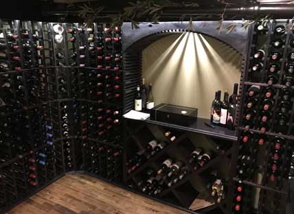 Glass Enclosed Wine Rack - 274487