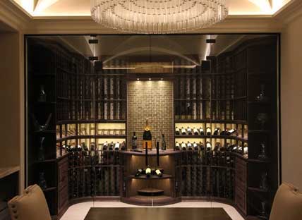 Glass Enclosed Wine Rack - 279505