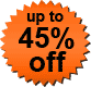Up to 45% Off