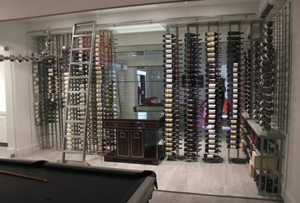 Free Custom Wine Cellar Design Unique Cellars Custom Metal Wine Racks