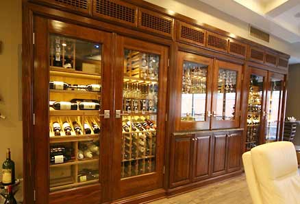 free custom wine cellar design: unique custom wine cellars