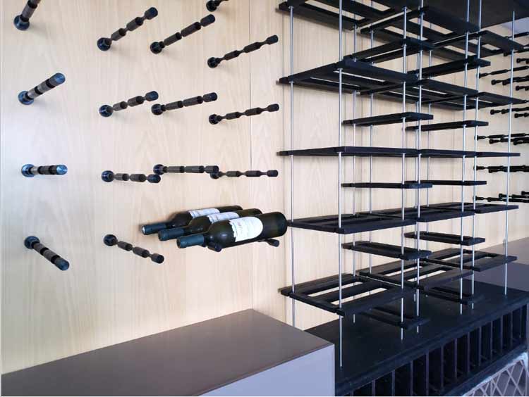 Modern Wine Cellar Series Midnight Black