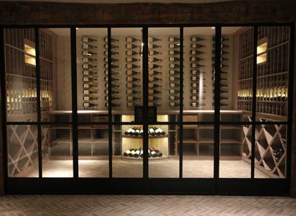 Glass Wine Cellars Glass Wine Cellar Design Buy Wine