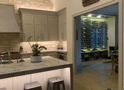 Wine Cellar Living Spaces And In Home Racks Wine Cellar Living Spaces And In Home, Wine Cellar Under Kitchen Island