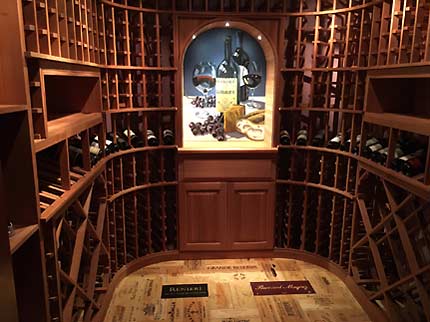 Light Danish Stain cellar