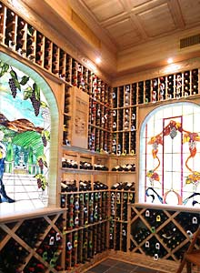 Custom Wine Cellar Art