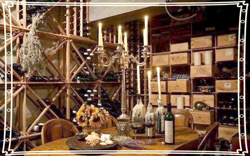 custom wine cellar