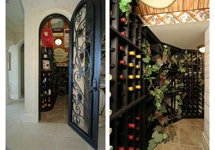 closet wine cellar