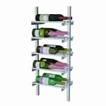 3ft Revue Interlock Metal and Wood Combo single bottle wide