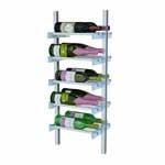 3ft Revue Interlock Metal and Wood Combo single bottle wide