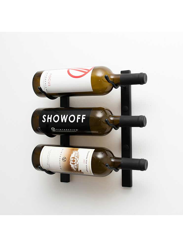 Vintageview 1 Ft Wall Mount Wine Racks Metal Wall Mount Series Wine Rack Product