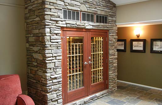 Custom Wine Cabinets Built In Custom Wine Cooler Cabinet