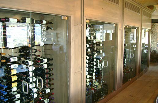 Custom Wine Cabinets Built In Custom Wine Cooler Cabinet