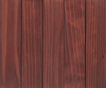 Premium Redwood with Classic Mahogany Stain